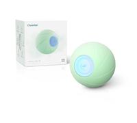 Cheerble Interactive Dog Balls, Self Moving Dog Toy, Enhanced Version Wicked Ball PE with 3 Modes, LED Lights, DC Rechargeable, Smart Rotating Bouncing Ball for Medium & Large Dogs(Green)