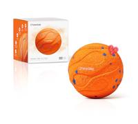 Cheerble Smart Interactive Dog Toy - Wicked Ball AIR Neo, Heartbeat Puppy Toy, Self-Moving Turning & Rotating Dog Ball with ETPU, IPX7, Active Rolling Ball for Medium & Large Dogs, Orange