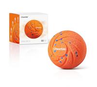 Cheerble Smart Interactive Dog Toys - Wicked Ball AIR, Automatic Moving Bouncing & Rotating Dog Ball with E-TPU Material, USB-C Rechargeable, Active Rolling Balls for Medium-Large Dogs - Creamy Orange