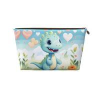 CheerDinoBalloons Leather Toiletry Bag, Travel Wash Kit