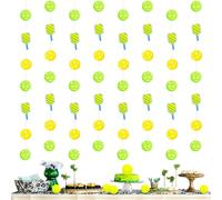 Cheereveal 8 Packs Pickleball Party Streamers Garlands - Funny Pickle Theme Hanging Banners Backdrop, Sports Theme Birthday Party Baby Shower Celebration Decorations Boys Girls