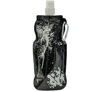 Cheerful Bargains 10 x 500ml Folding Water Bottle Black Foldable Drink Bottle Outdoor Sport Travel