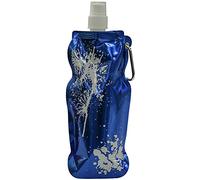 Cheerful Bargains 10 x 500ml Folding Water Bottles Blue Foldable Drink Bottle Outdoor Sport Travel