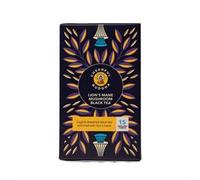 Cheerful Buddha Lion’s Mane Mushroom Black Tea - Alleviating Caffeine Jitters, Supports focus & Provides Mellower Energy Boost - Helps to Protect Body Rhythm - 15 Individually Wrapped Tea Bags