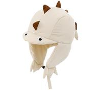 Cheerful Mario 3-6 Years Winter Trapper Hats Kids Boys Girls Packable Puffer Hat Adjustable Closure Lightweight and Windproof Beige