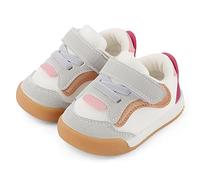 Cheerful Mario Baby First Walking Shoes Toddlers Boys Girls Sneakers Baby Trainers Breathable Flexible Anti Slip Sole Pink B 2.5 UK Child