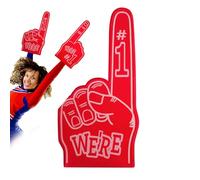 Cheering Finger Prop, Sports Foam Finger, EVA Material, Various Colours, with We Are the Best Print, for Football Games, Basketball Games, School Events