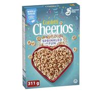 Cheerios Confetti Cereal, No Artificial Colours or Flavours, Vanilla-Flavoured Whole Grain Oat, Gluten Free, 326 g
