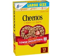 Cheerios, Heart Healthy Gluten Free Breakfast Cereal, Large Size, 12 oz