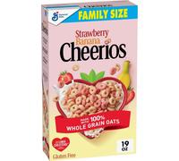 Cheerios Strawberry Banana Family Size Cereal (538g)