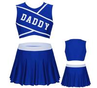 Cheerleader Costume, Cheerleader Costume for Women Cheerleader Costume Cheerleader Fashion Sexy Lingerie Cheer Outfit, Comfortable Cheerleader Uniform for Women for Christmas Halloween Mother's Day