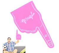 Cheerleader Foam Finger Giant Hands that appear on fingers in giant taping tool for foam to celebrate inspirational design for football games and hockey games