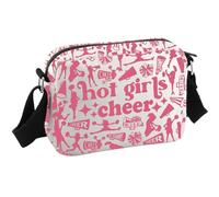 Cheerleader Gift Cheerleading Team Gift Cheer Coach Appreciation Present Cheer Crossbody Bag, Hot Cheer Hkb, Multifunctional