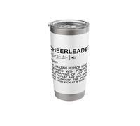 Cheerleader Meaning Choreography Stainless Steel Insulated Tumbler