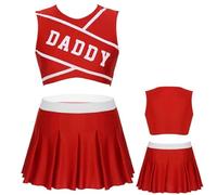 Cheerleader Outfit, Cheerleader Costume | Cheerleader Fashion Sexy Lingerie Cheer Outfit | Comfortable Uniforms Cheerleader Outfit for Women for Musical Party Halloween Party