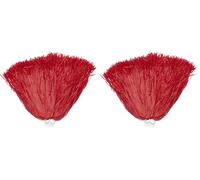 Cheerleader Pom Pom (Red) (Pack of 2)