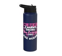 Cheerleaders Bring The Energy - Cheerleading Cheerleader Stainless Steel Insulated Water Bottle