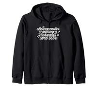 Cheerleaders Making Practice Look Easy - Funny Cheerleader Zip Hoodie
