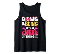 Cheerleading Cheerleader Football Tank Top