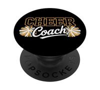 Cheerleading Coach Dedicated Team Mentor Role Model PopSockets Adhesive PopGrip