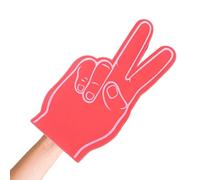 Cheerleading Foam Fingers: Fan Hand Sign, Game Day Accessory | High Quality EVA Construction, 50G Portable Size, Spirit Support Team In Parti