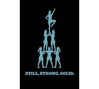 Cheerleading Journal for Bases - Turquoise Sparkle Edition: A motivational lined notebook filled with empowering quotes designed for the powerful athlete who lifts the whole team.