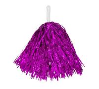 Cheerleading Pom Poms, Cheerleading Squad Spirited Fun Poms Pompoms Cheer Costume Accessory for Cheer Sport Kids Adults Team (Rose)