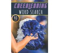 Cheerleading Word Search: 40 Puzzles with Word Scramble | Challenging Puzzle Book For Adults, Kids and Seniors | More Than 300 Gymnastics Words on ... | Large Print Gift For Cheerleaders
