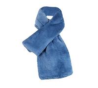 Cheerlife Girls Women's Winter Scarf Faux Fur Collar Fur Collar Warm Loop Scarf Neckerchief, blue, One size