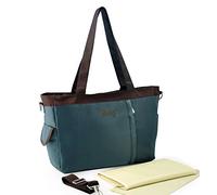 Cheerlife Nappy Changing Bag Large Capacity Mum Handbag Baby Bag Grooming Bag Pram Organiser (Green)