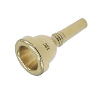 Cheerock 12C Trombone Mouthpiece, Gold Plated Small Shank Mouthpiece, Euphonium Mouthpiece with Superior Sound, Excellent for Baritone and Trombone Instrument Accessories