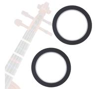 Cheerock 2pcs Black Violin Fingerboard Tape, 216 Ft Violin Finger Tape Stickers, Violin Finger Guide Note, Black Tape for Cello Viola Fingerboard, Suitable for Beginners, Learning Tone Mark