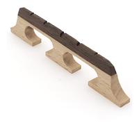 Cheerock 5-String Banjo Bridge, Ebony Maple Banjo Bridge Replacement Composite with Dual-Pivot Design for Enhanced Acoustic Performance