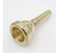 Cheerock 6 1/2AL Trombone Mouthpiece, Gold Plated Small Shank Mouthpiece, Euphonium Mouthpiece with Superior Sound, Excellent for Baritone and Trombone Instrument Accessories
