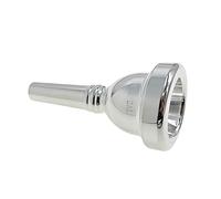 Cheerock 6 1/2AL Trombone Mouthpiece, Silver Plated Mouthpiece, Euphonium Mouthpiece with Superior Sound, Excellent for Baritone and Trombone Instrument Accessories