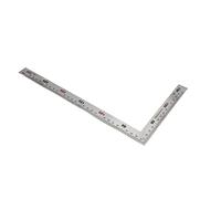 Cheerock L Shaped Ruler 6" x 12" Metal 90 Degree Square Right Angle Ruler for Carpenter Engineer - 300 x 150mm