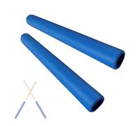 Cheerock Pack of 2 Rubber Drumsticks Grips, Non-Slip Drum Stick Wrap Grips for Drumming Exercise, Comfortable Drum Sticks Handle Grip, Drum Kits Percussion Drumming Accessories
