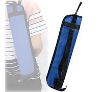 Cheerock Portable Drum Stick Bag, Small Drumstick Storage Case Bag, Hanging Drumstick Holder Bag, Durable Drum Sticks Bag with Hooks Inside for Drum Set Mallet and Percussion Sticks