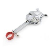 Cheerock Silver Trumpet Lyre, Lightweight Marching Clamp-On Lyre for Trumpet with Flip Folder, Durable Instrument Lyre, Ideal for Marching Bands and Musical Instrument Accessories