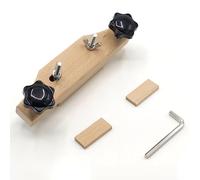 Cheerock Universal Acoustic Guitar Bridge Clamp, Premium Maple Guitar Bridge Holding Repair Luthier Tools, Ideal for Classical Acoustic Guitars, Ukuleles, Mandolins, and Other Stringed Instruments