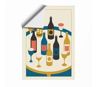 Cheers Collection Modern Unframed Wall Art Print A1 (84.1×59.4cm), Wall Decor for Living Room, Bedroom, Office & Home, Art Gift
