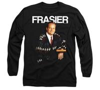 Cheers Frasier Mens Long Sleeve T Shirt, Black, XX-Large