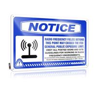 Cheers Tin Sign Notice Radio Frequency Fields May Exceed The Fcc Tin Sign Bar Rules Sign Bar Signs For Home Bar Funny(20X30CM)