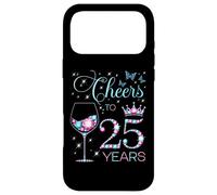 Cheers to 25 Years Old 25th Birthday Party 25th Happy Bday Case for iPhone 17 Pro Max