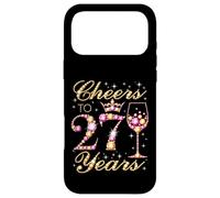 Cheers to 27 Years 27th Birthday Party Woman Princess Queen Case for iPhone 17 Pro Max