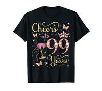 Cheers to 99 Years, 99th Queen's Birthday, 99 Years Old Bday T-Shirt