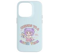 Cheers to a Gayer Year Queer Pride Energy Case for iPhone 14 Pro
