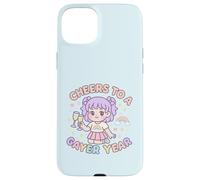 Cheers to a Gayer Year Queer Pride Energy Case for iPhone 15 Plus