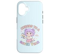 Cheers to a Gayer Year Queer Pride Energy Case for iPhone 16