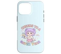 Cheers to a Gayer Year Queer Pride Energy Case for iPhone 16 Pro Max